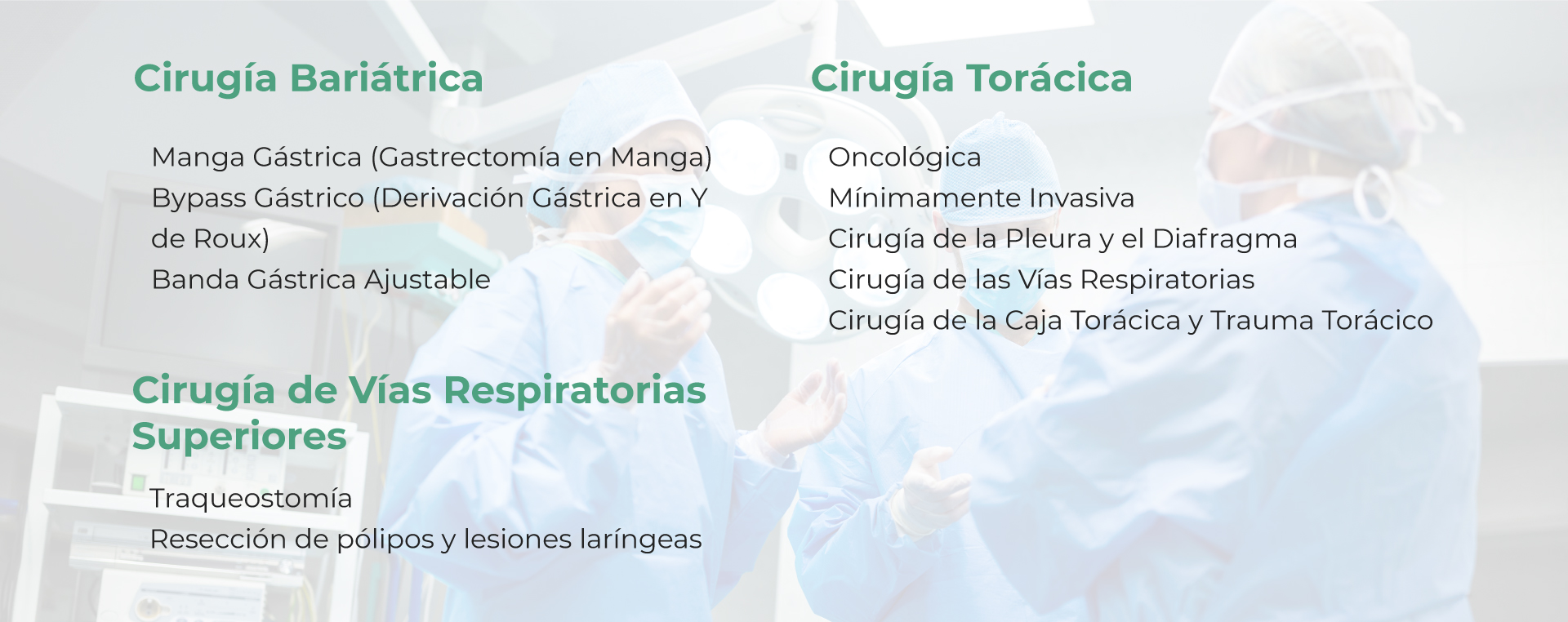 Cirugías