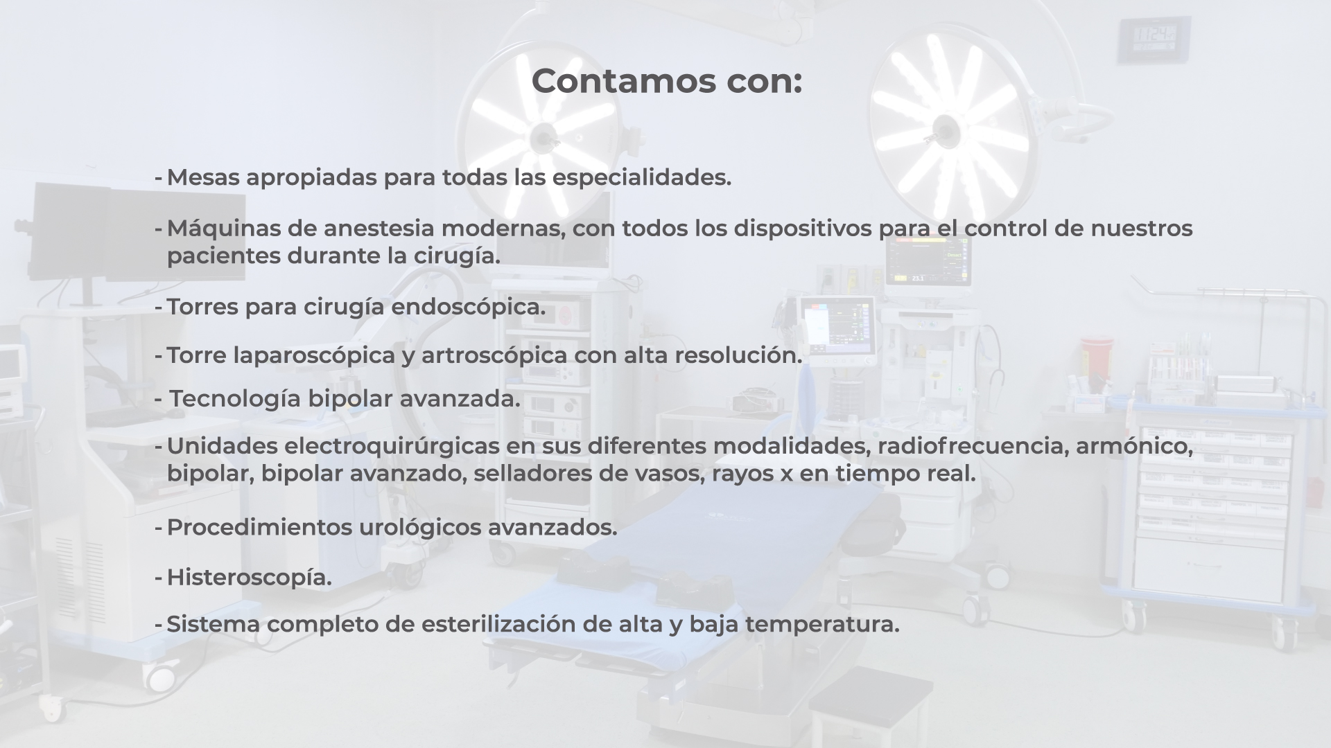 Área Quirúrgica