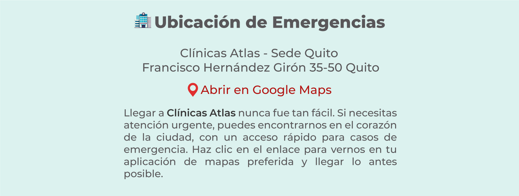 Emergencias